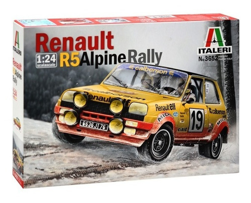 Renault R5 Alpine Rally By Italeri # 3652      1/24