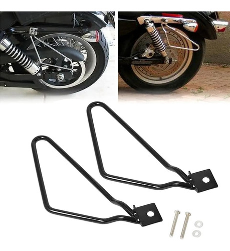 Bases Para Alforjas Moto Harley Y Japonesas Universales