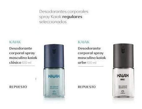 Repuesto Desodorante Spray Kaiak Masculino 100ml-natura