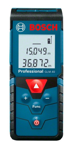 Medidor Láser De Distancias Bosch Glm 40 Professional