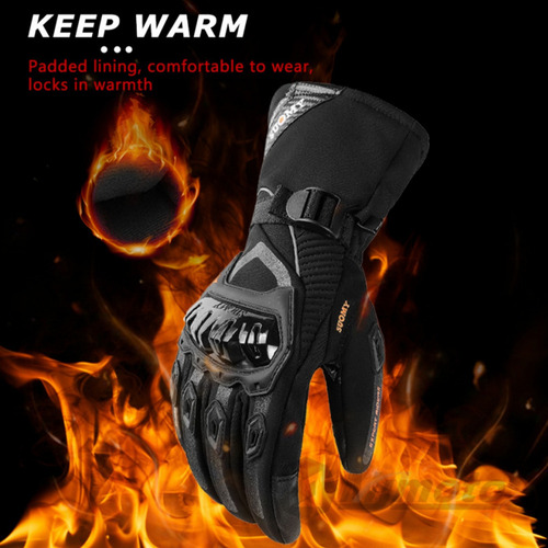 Guantes De Moto Impermeables Y Resistentes Al Viento
