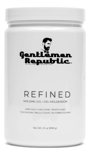Gentlemen Republic Gel Moldeador De Cabello Refined Resiste.
