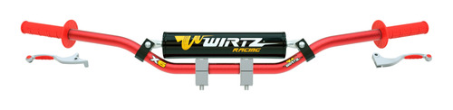 Pack Manubrio Wirtz X6 22mm Honda Crf 230 Elevador 