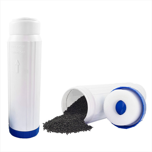 Kit Tira Ferro Caixa D'agua E Cavalete Cartucho Zeólita Cor Transparente