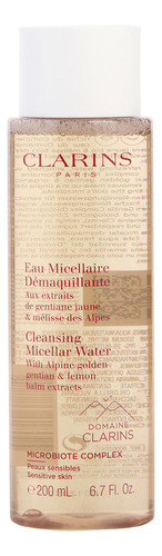 Agua Micelar Limpiadora Clarins Alpine Gold 200 Ml Sensitive