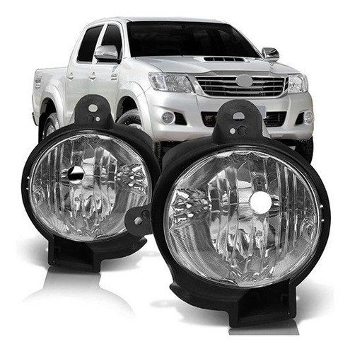 Par Farol De Milha Auxiliar Hilux Pick Up 2012 A 2015