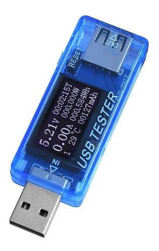 Tester Usb 8 En 1 Probador Voltaje Y Corriente 4-30v 0-5a