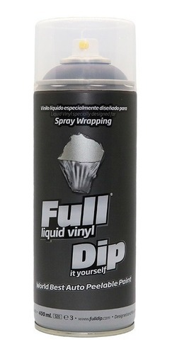 Pintura Aerosol Full Dip Camaleón Abssolute Removible Acabado Perlado
