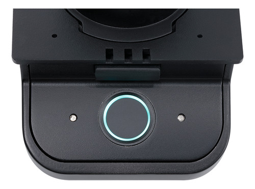 Fechadura Digital Com Puxador Ibratec Wave Pro Cor Preto