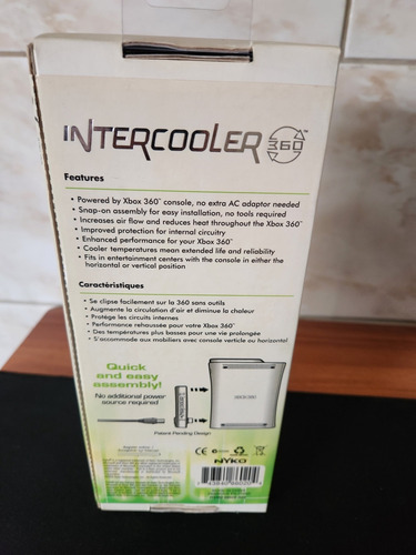 Nyko Intercooler Xbox 360 Fat Branco (Usado)