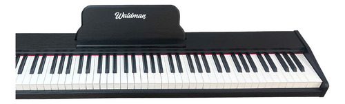 Piano Digital Primestage Waldman Wps-88 Teclas Semi-pesadas! Cor Preto
