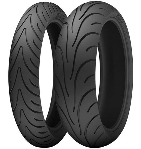 Llanta trasera para moto Michelin Pilot Road 2 sin cámara de 180/55ZR17 W 73 x 1 unidad