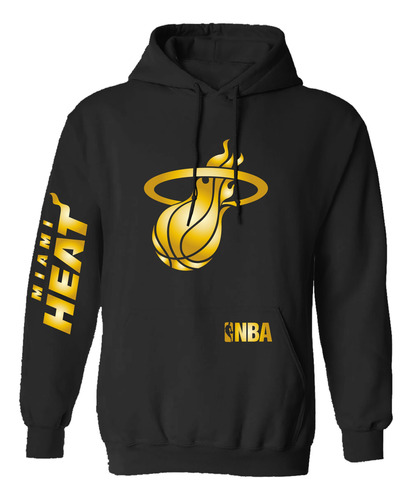 Sudadera Nba Miami Heat Gold & Silver