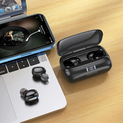 Auriculares Borofone Be55 Tws Bluetooth 5.1 De Batería Larga