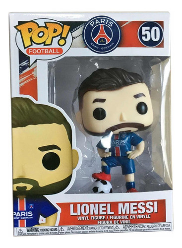Funko Pop Lionel Messi 50 Paris St Germain. Regalo Navidad (Usado)