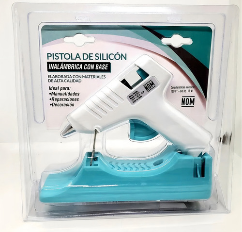 Pistola Silicon Portatil Base Descanso Manualidades Portabl