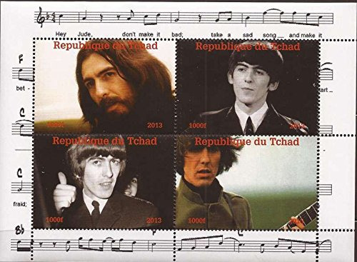 Chad Beatl George Harrison Sello Hoja