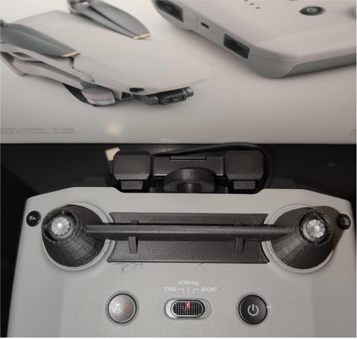 Imagen 3 de 3 de Protector Sticks Control Dji Mini 2 Impreso En 3d