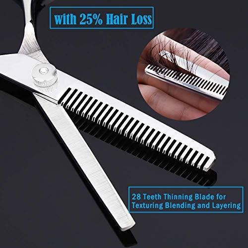 Tijeras De Corte De Cabello Profesional De 10 Piezas, Tijera
