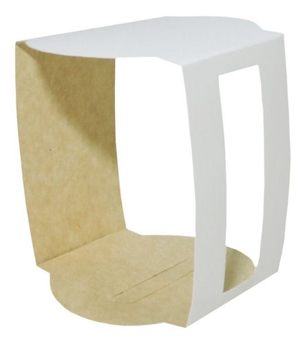 Soporte Para Taza Taz4 X 50u Packaging Blanco Madera