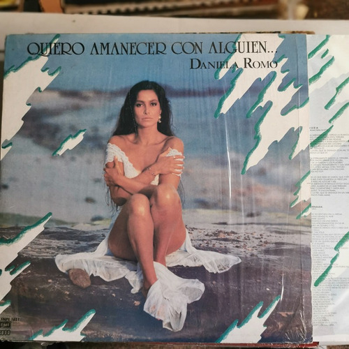 Disco Lp:daniela Romo- Amanecer Con Alguien Inserto