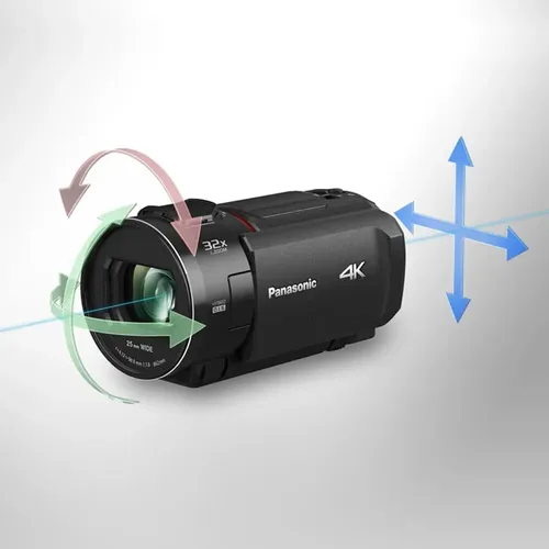 Camcorder Panasonic Hc-vx3 Uhd 4k Lightweight 24x Zoom | MercadoLivre