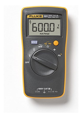 Miltimetro Digital Fluke 101 Basic Pocket Cat Iii 600 V