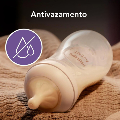 Bico Mamadeira Philips Avent 3.0 Pétala 6m+ Nº5 C/2 Unds