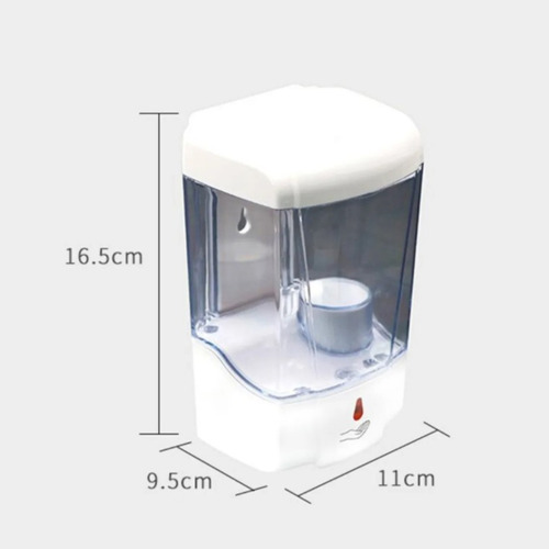 Imagen 4 de 8 de Dispensador Automático De Gel Líquido Recargable De 2 Piezas