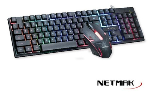 Combo Teclado + Mouse Nemesis Netmak - Area Uno