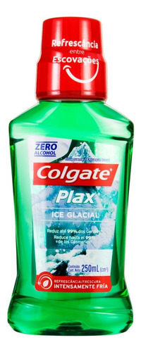 Enxaguante bucal Colgate Plax Enxaguante Bucal Plax ice glacial 250 ml