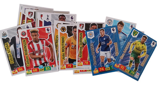 Lote X 16 Cartas Adrenalyn Premier League 2019-2020