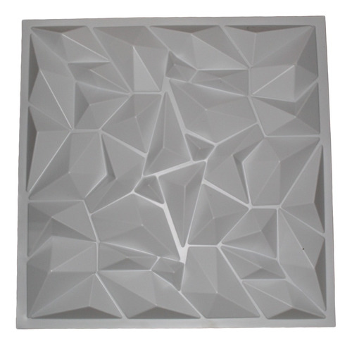  Lamina 4d Panel Adhesivo 50x50 Variedad De Puntas Blanco