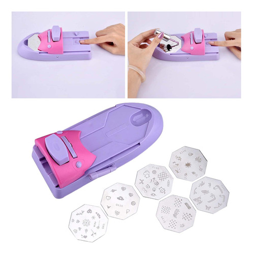 Impresora De Uñas Diy, Equipo De Decoración De Uñas Para