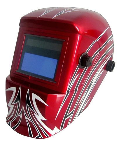 Mascara Careta Automatica Soldar Fotosensible 1/25000 S Fema Color Rojo