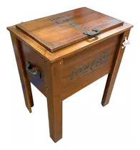Comprar Hielera Coca Cola Vintage 56qt Madera Country Refrescos Hiel