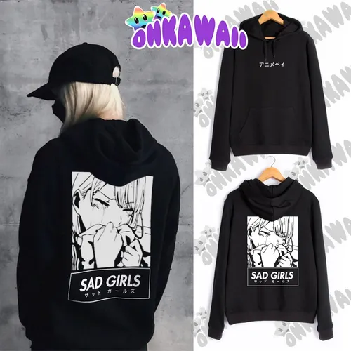 Moletom sad best sale girl