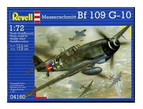 Messerschmitt Bf 109 G-10 1/72 Revell 