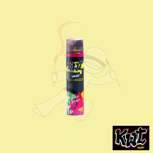 Imagen 3 de 3 de Pintura En Aerosol Kuwait Graff Kwt 440cm3 Graffiti 3 Tapas