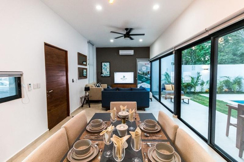 Imagen 3 de 24 de Casa En Privada En Preventa En Playa Del Carmen (126)