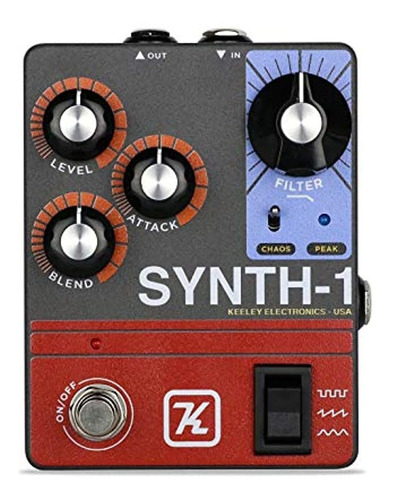 Keeley Synth 1 Reverse Attack Fuzz Wave Generator Guitar Syn
