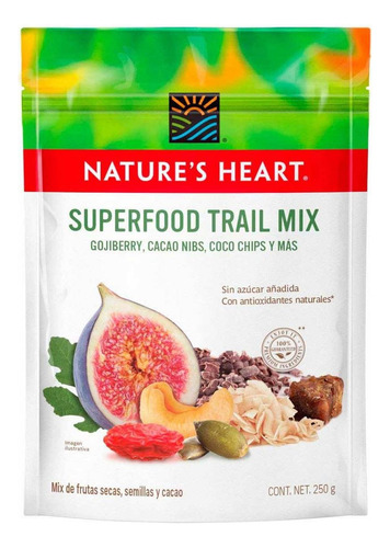 Nueces y Fruta Nature's Heart Superfood Trail Mix 250g