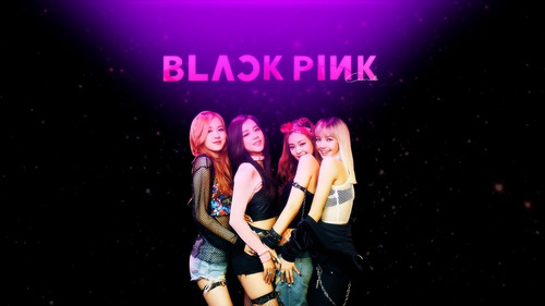 4 Poster Black Pink De 21x29 