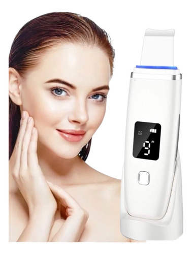 Skin Scrubber Ultrasonic Espátula Limpieza Facial