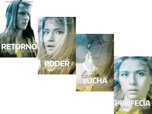 Saga Titán: El Retorno 1, El Poder 2, La Lucha 3, La Profecía 4 de Jennifer L. Armentrout Editorial Kiwi Tapa Blanda en Español 2021