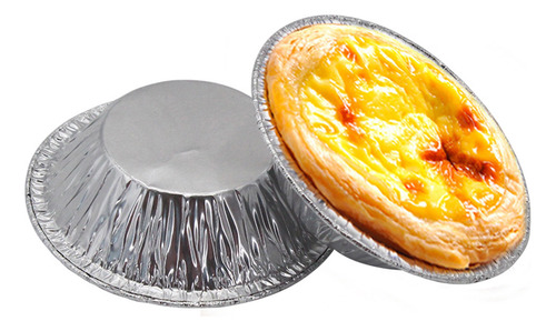 Molde De Aluminio Desechable P/pasteles, Muffin Frescos, 100