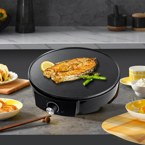 Máquina De Fazer Panquecas, Máquina Redonda De Crepe,