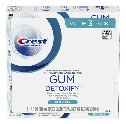 Crest Pro-health Advanced Gum Detoxify, Pasta De Dientes, D.