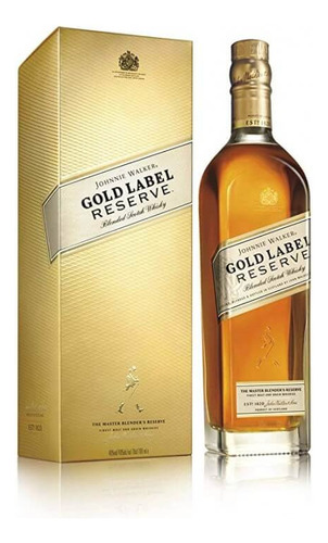 Whisky Johnnie Walker Gold Label De 1 Litro Garantizado