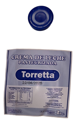 Crema De Leche Torretta 2l - Sabor Delicioso